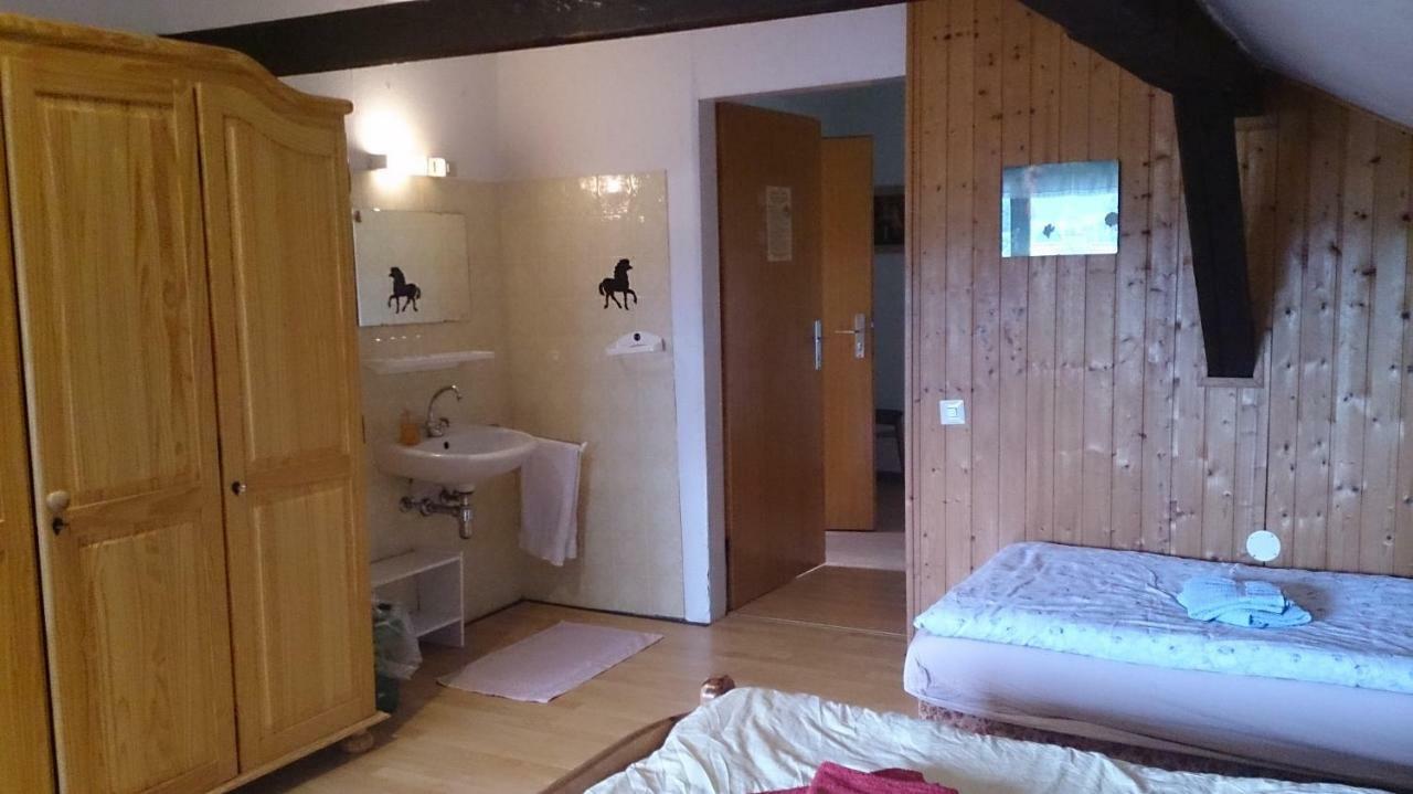 Gaestehaus Burgwald-Trekking Mittelsimtshausen Extérieur photo