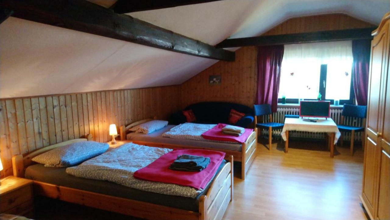 Gaestehaus Burgwald-Trekking Mittelsimtshausen Extérieur photo
